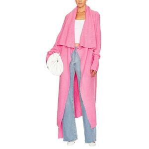 Ser.o.ya Boucle Pink Rue Cardigan Size S